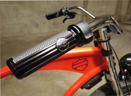 a custom-built electric bicycle