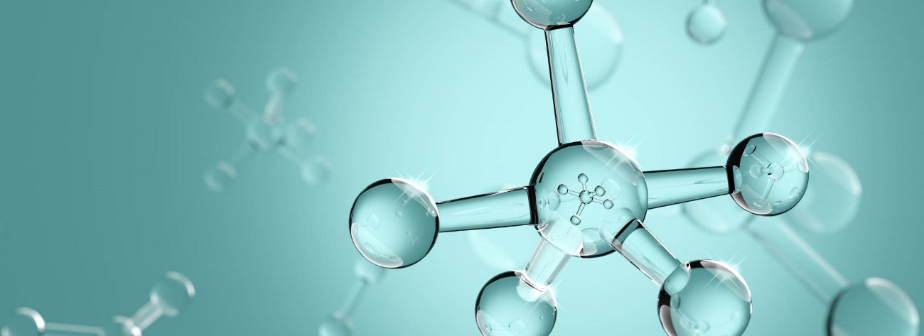 Atom for Medical Science, Molecule Background. - Link to Exclusive webinar: cross-border IP strategies for IP owners and litigators